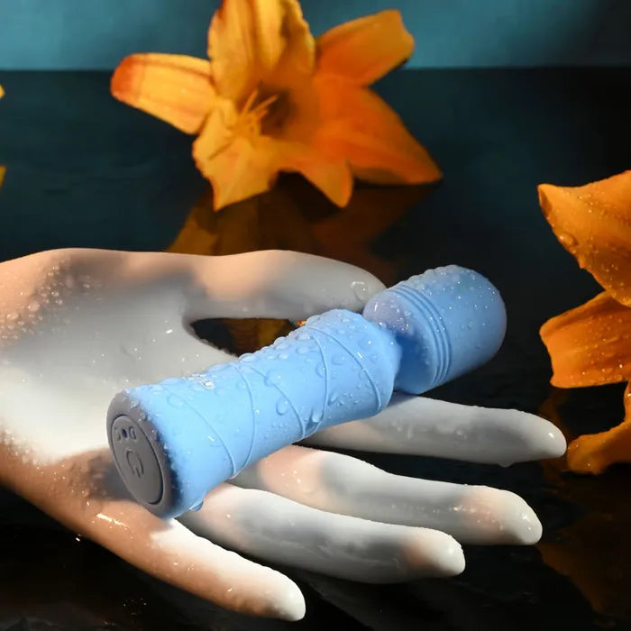 Evolved Out Of The Blue USB Rechargeable Mini Massager Wand 10.5cm Evolved