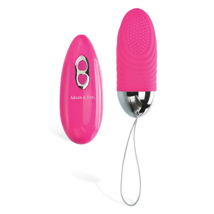Adam & Eve Turn Me On Rechargeable Love Bullet Vibrator With Remote Pink Adam & Eve