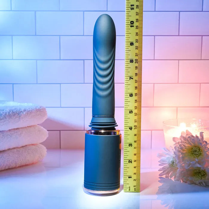 Evolved TOO HOT TO HANDLE USB Rechargeable Thrusting Vibe With Stand Evolved