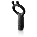 Pipedream Sir Richards Vibrating Silicone Super USB Rechargeable Vibrating Cock Ring Grey Pipedream