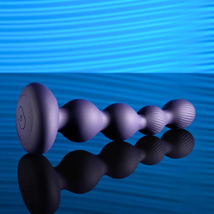 Evolved PLEASURE ORBIT USB Rechargeable Twirling & Vibrating Anal Beads With Remote Evolved