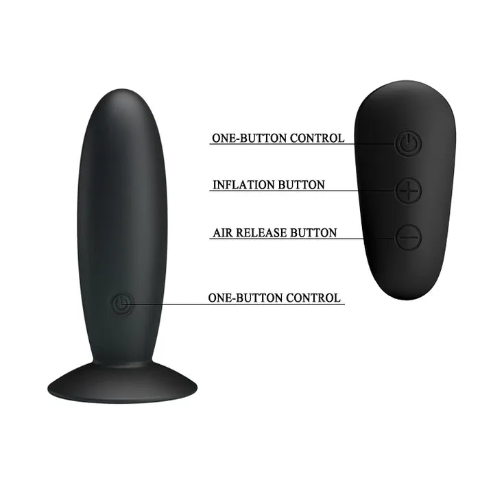 MR PLAY Remote Control Vibrating Anal Plug With Wireless Remote Mr Play