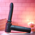 Evolved TOO HOT TO HANDLE USB Rechargeable Thrusting Vibe With Stand Evolved