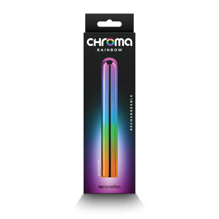 Chroma Metallic Rainbow USB Rechargeable Vibrator 13.8cm NS Novelties
