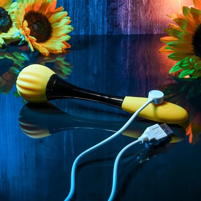 Gender X SUNFLOWER USB Rechargeable Massage Wand 20cm Gender X