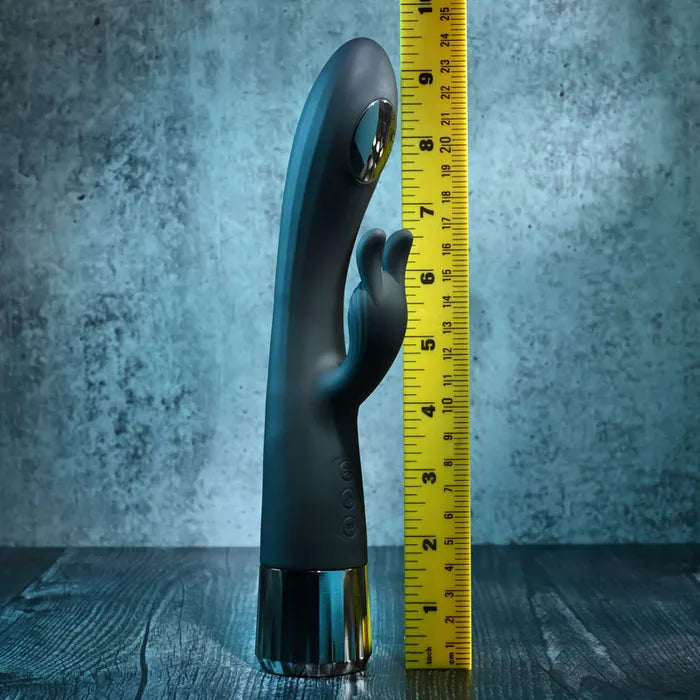 Evolved Heat Up & Chill USB Rechargeable Heating & Cooling Rabbit Vibrator 24.1cm Evolved