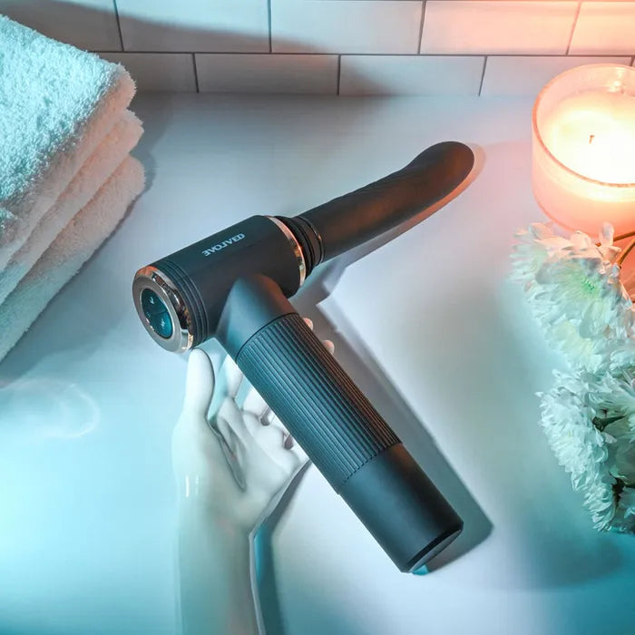 Evolved TOO HOT TO HANDLE USB Rechargeable Thrusting Vibe With Stand Evolved