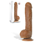 Adam & Eve Adam's Colossal Dong 12 Inch Brown Adam & Eve