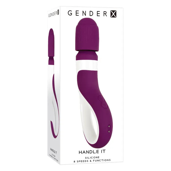 Gender X HANDLE IT USB Rechargeable Massager Wand Gender X