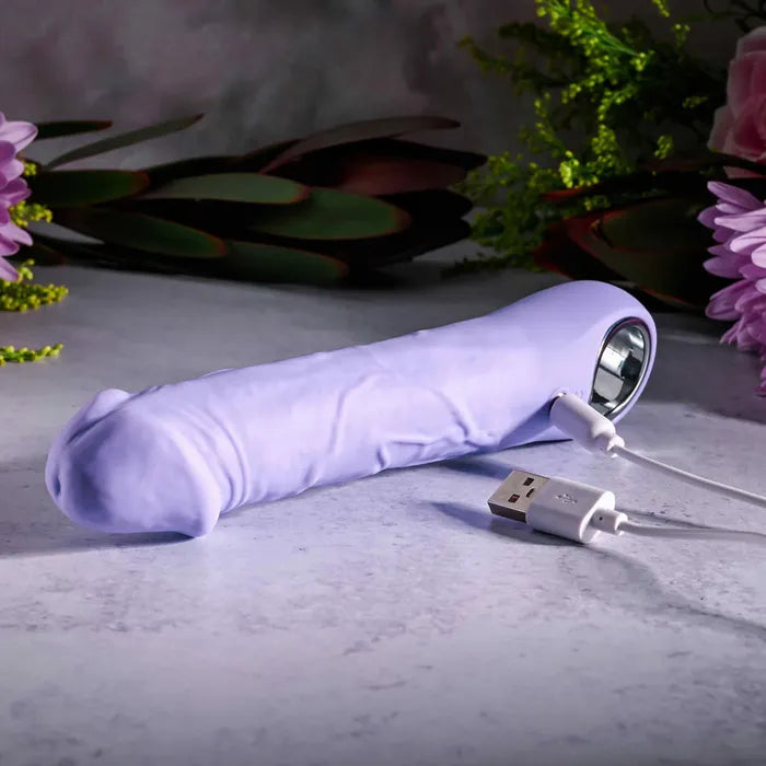Evolved PURPLE FANTASY USB Rechargeable Vibrator 18.4cm Evolved
