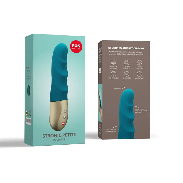 Fun Factory STRONIC PETITE USB Rechargeable Thrusting Vibrator 17cm Fun Factory