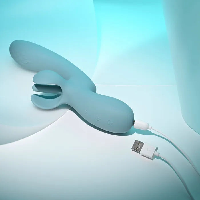 Evolved TAKE YOUR FLICK USB Rechargeable Vibrator With Flicking Clitoral Stimulator 24.1cm Evolved