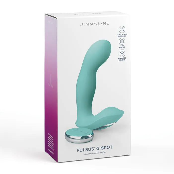 JimmyJane Pulsus G Spot USB Rechargeable Vibrator With Wireless Remote 15cm JimmyJane
