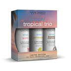 Wicked Simply Tropical Trio Flavoured Water Based Lubricants Set Of 3 x 30ml Bottles Wicked