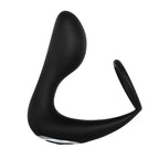 Adam & Eve Adam's Rechargeable Prostate Pleaser & C Ring Rechargeable Anal Plug With Cock Ring Adam & Eve