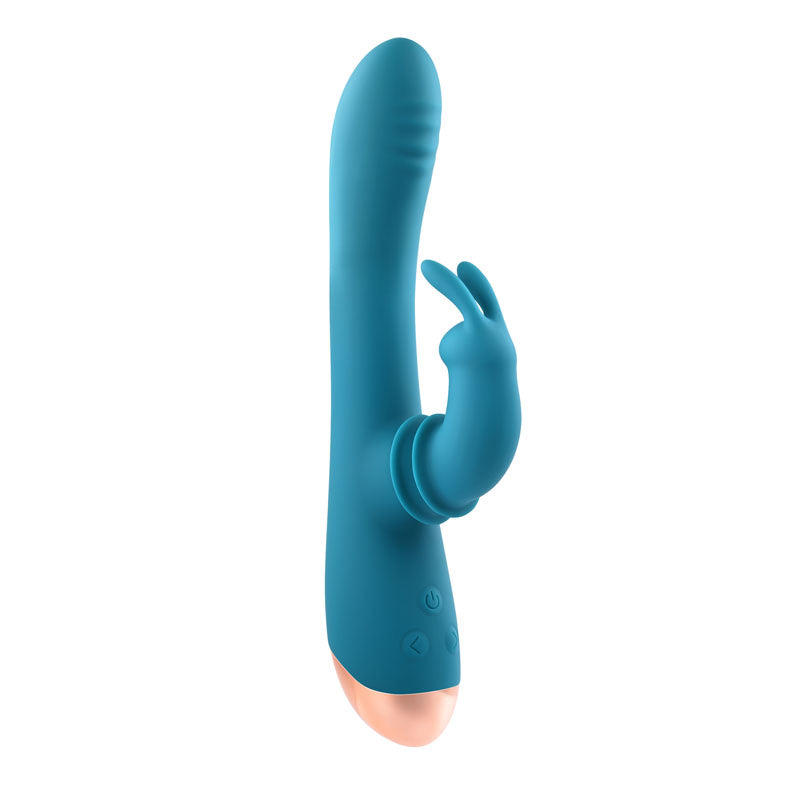 Adam & Eve SHIMMY & SHAKE VELVET RABBIT USB Rechargeable Rabbit Vibrator 22.4cm Adam & Eve