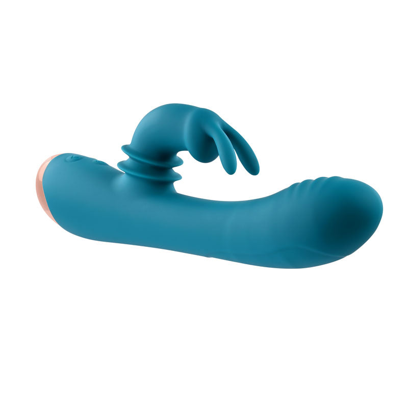 Adam & Eve SHIMMY & SHAKE VELVET RABBIT USB Rechargeable Rabbit Vibrator 22.4cm Adam & Eve