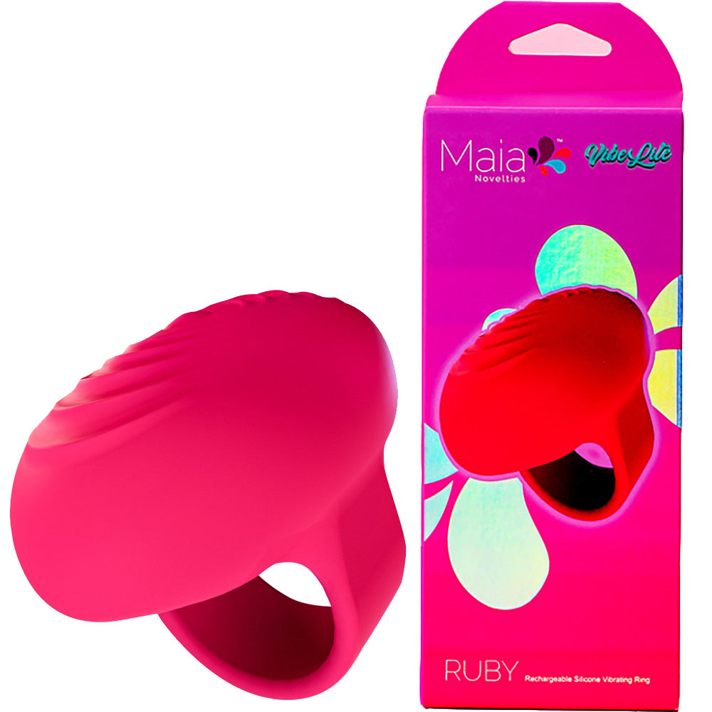 Maia RUBY USB Rechargeable Finger Stimulator Vibrator