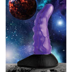 XR Brands Creature Cocks Orion Invader Veiny Space Alien Silicone Dildo 18.4cm Purple XR Brands