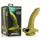 XR Brands Creature Cocks Swamp Monster Fantasy Dildo 23.9cm Green XR Brands