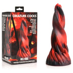 XR Brands Creature Cocks Hell Kiss Fantasy Dildo 18.8cm Red XR Brands