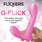 Inmi Flickers G Flick Flicking G Spot USB Rechargeable Flicking Vibrator With Remote 15cm XR Brands