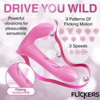Inmi Flickers G Flick Flicking G Spot USB Rechargeable Flicking Vibrator With Remote 15cm XR Brands