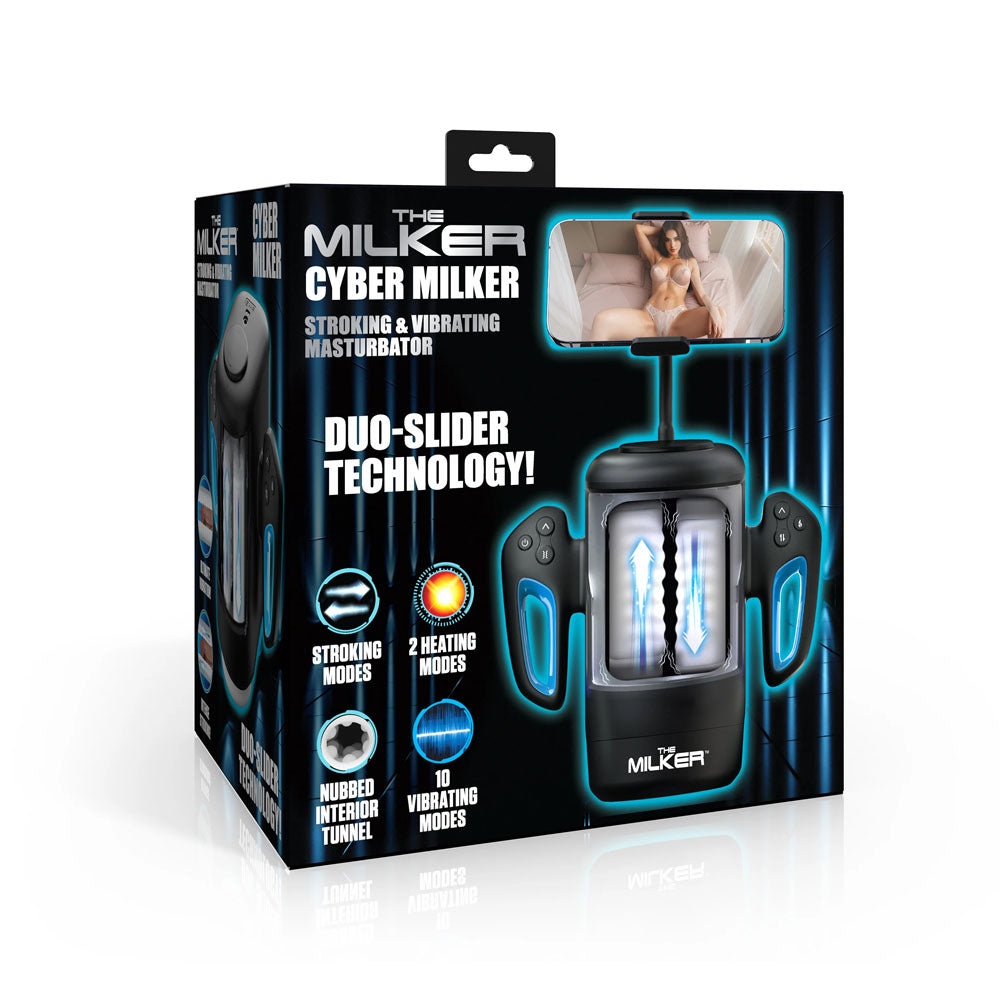 XR Brands LoveBotz The Milker Cyber USB Rechargeable Male Masturbator XR Brands