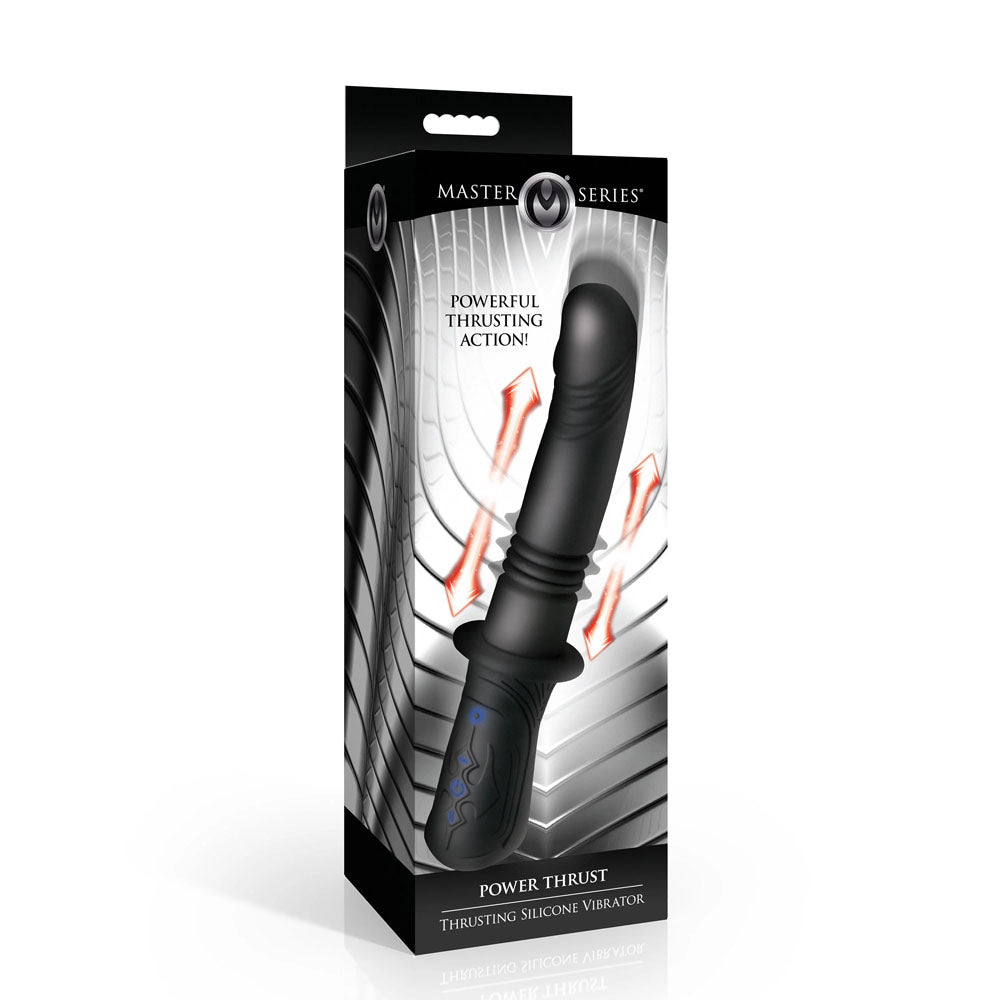 Master Series Power Thrust USB Rechargeable Thrusting Vibrator 26.4cm XR Brands