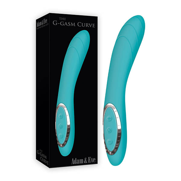 Adam & Eve The G Gasm Curve USB Rechargeable Vibrator 8.25 Inch Adam & Eve