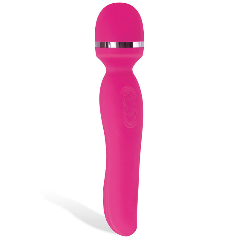 Adam & Eve Intimate Curves Rechargeable Wand USB Rechargeable Massage Wand 7.75 Inch Adam & Eve