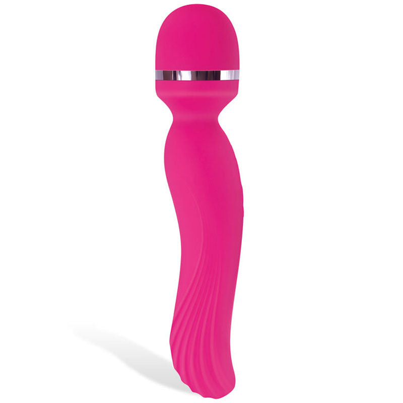 Adam & Eve Intimate Curves Rechargeable Wand USB Rechargeable Massage Wand 7.75 Inch Adam & Eve