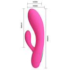Party Up CLARE Flexible Vibe USB Rechargeable Rabbit Vibrator 16.9cm Party Up