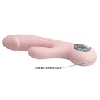 Party Up DAVE Rabbit Vibe USB Rechargeable Rabbit Vibrator 19cm Party Up