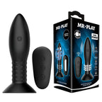 MR PLAY Rotation Beads USB Rechargeable Beaded Butt Plug With Wireless Remote Mr Play