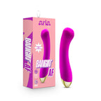 Blush Novelties Aria Bangin' AF USB Rechargeable Vibrator 18.4cm Blush Novelties