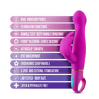 Blush Novelties Aria Naughty AF Butterfly Vibrator18.4cm Blush Novelties