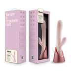 Blush Novelties Fraya USB Rechargeable Thrusting Rabbit Vibrator 24.1cm Blush Novelties