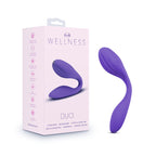 Blush Novelties Wellness Duo USB Rechargeable Couples Vibrator Blush Novelties
