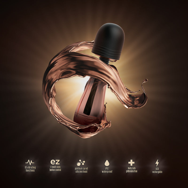 Blush Novelties Lush Chloe USB Rechargeable Mini Massager Wand Blush Novelties