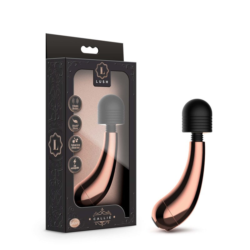 Blush Novelties Lush Callie USB Rechargeable Mini Massager Wand Blush Novelties