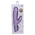 Maia AYLA USB Rechargeable Thrusting Rabbit Vibrator 24.4cm Maia Toys