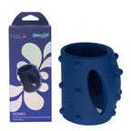 Maia ROMEO USB Rechargeable Vibrating Girth Enhancer Sleeve Blue