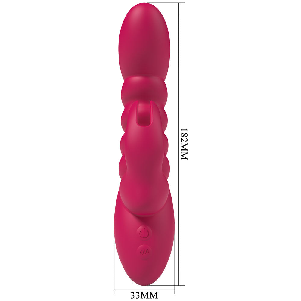 Party Up BRYNLYN USB Rechargeable Rabbit Vibrator 18.2cm Party Up