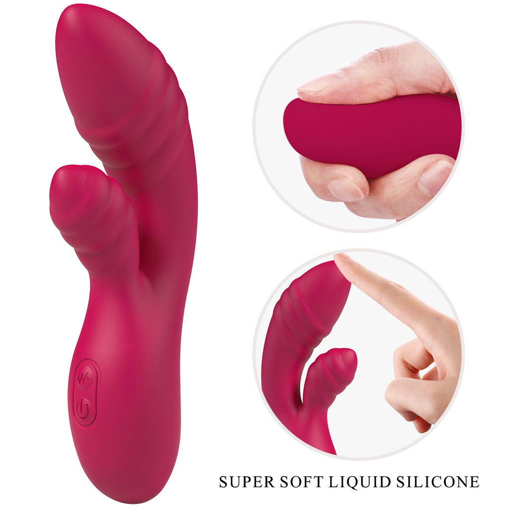 Party Up DALIDA USB Rechargeable Rabbit Vibrator 16.2cm Party Up