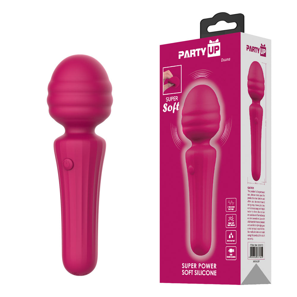 Party Up DUUNA USB Rechargeable Massage Wand 16.9cm Party Up