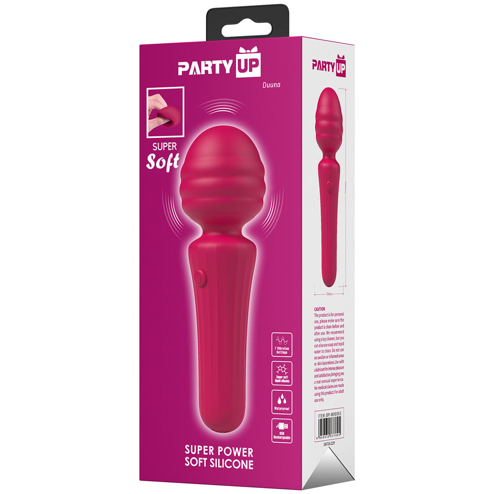 Party Up DUUNA USB Rechargeable Massage Wand 16.9cm Party Up