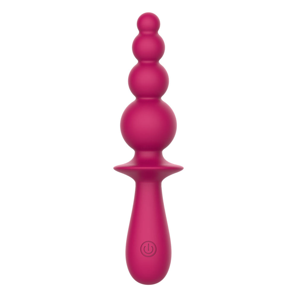 Party Up EVAJANE USB Rechargeable Beaded Vibrator 17.1cm Party Up