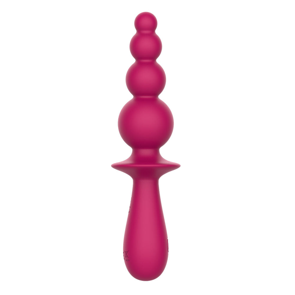 Party Up EVAJANE USB Rechargeable Beaded Vibrator 17.1cm Party Up