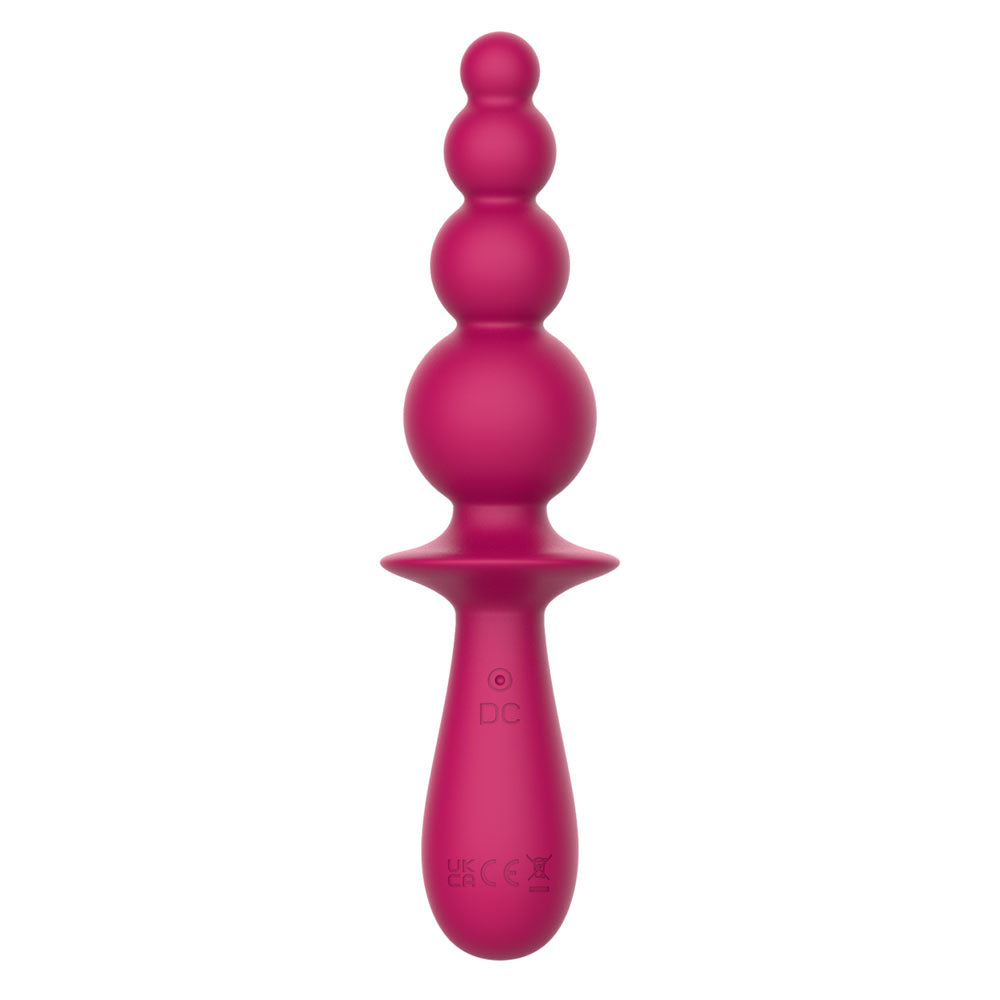 Party Up EVAJANE USB Rechargeable Beaded Vibrator 17.1cm Party Up